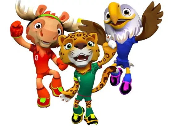Fifa apresenta trio de mascotes para a Copa do Mundo de 2026