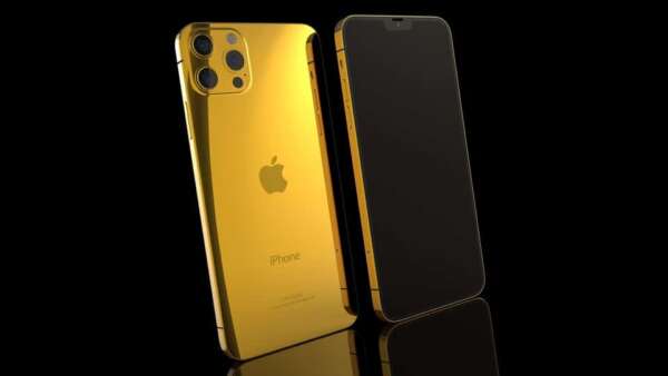 iPhone 24K Gold