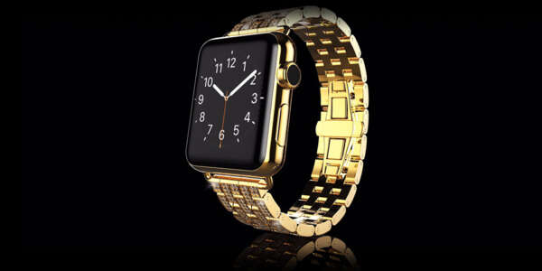 Apple Watch 24K Gold Brilhante - Imagem 3