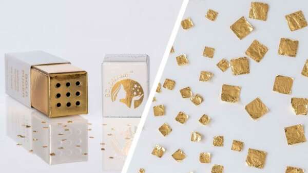 Ouro Comestível 24K Decorado - Imagem 31