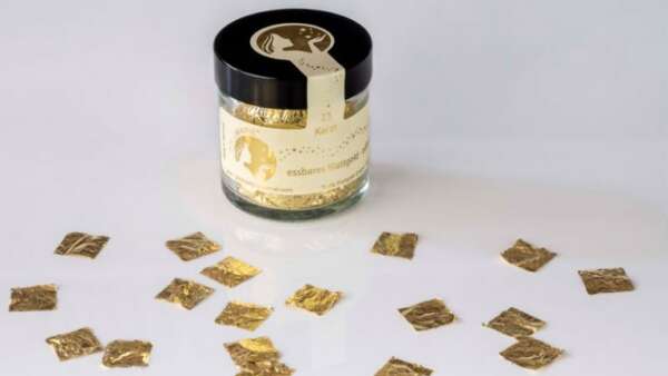 Ouro Comestível 24K Decorado - Imagem 30