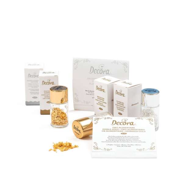 Ouro Comestível 24K Flocos - Pétalas - Pó - Imagem 26