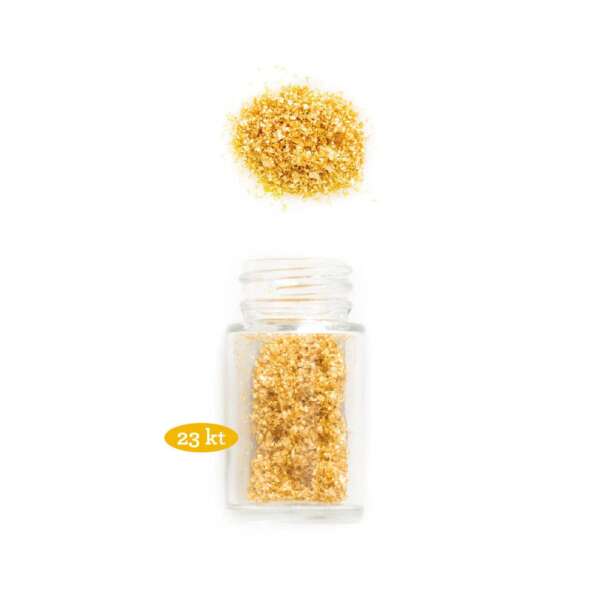 Ouro Comestível 24K Flocos - Pétalas - Pó - Imagem 29