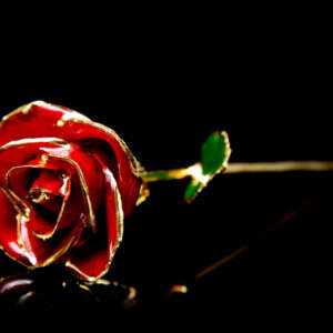 Rosa Vermelha Ouro