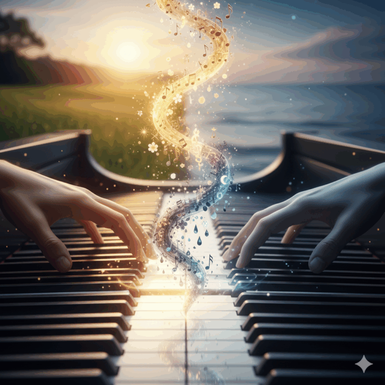 A Melodia Imperfeita: Os Tons Brancos e Pretos da Existência